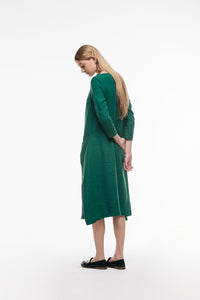 Kleid Quadrat Grün